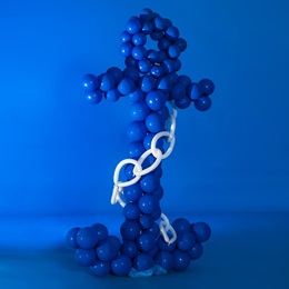 Deep Blue Balloon Anchor Kit