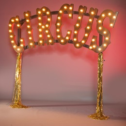 10 ft. 4 in. Light-up Circus Sign Kit