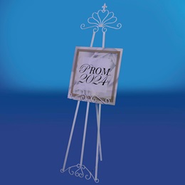 Midwinter Metal Easel With Prom Sign Kit