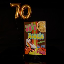 Far Out '70s Poster and Balloons Kit