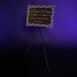 Personalized Purple Kaleidoscope Sign Kit