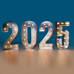 Lighted Silver Year Kit