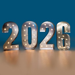 Lighted Silver Year Kit