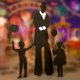 Spectacular Stilt Walker & Carnival Goers Kit