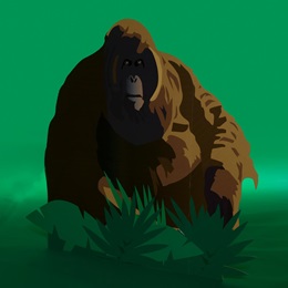 Going Ape Orangutan Standup Kit