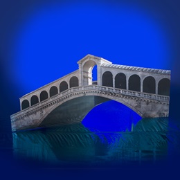 5 ft. x 11 ft. 9 in. Romantic Rialto Bridge Backdrop Kit