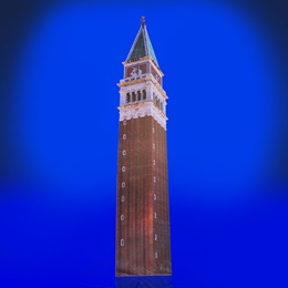 8 ft. 8 in. Venetian Campanile Bell Tower Kit