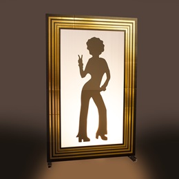 Peace Out Dancer Silhouette Kit