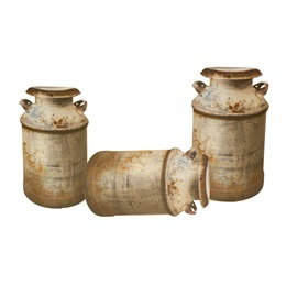 Old Cowhand's Milk Cans Kit (set of 3)