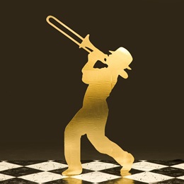 Golden Harmony Trombone Player Kit
