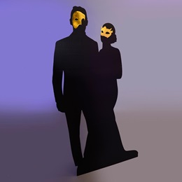 5 ft. 11 in. Phantom and Lady Silhouettes Kit