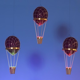 Up, Up, and Away Hot Air Balloons Kit (set of 3)