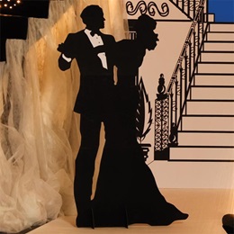 Ballroom Couple Silhouette Kit