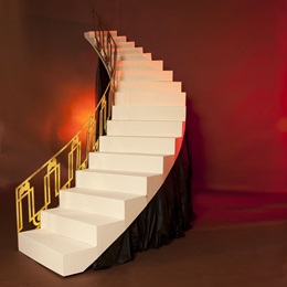 9 ft. 7 in. x 5 ft. This Way to the Balcony Staircase Kit