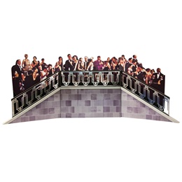 Steppin' Up and Out Staircase with Crowds Kit
