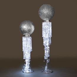 Majestic Silver Orb Stands Kit (set of 2)