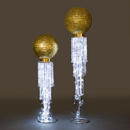 Majestic Golden Orb Stands Kit (set of 2)