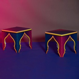 Fables and Tales Tables with Candles Kit (set of 2)