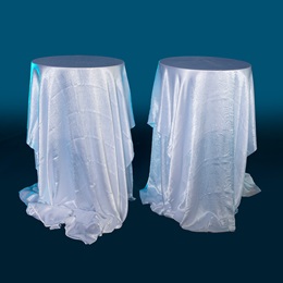43 in. x 24 in. White Radiance Decorative Tables Kit (set of 2)