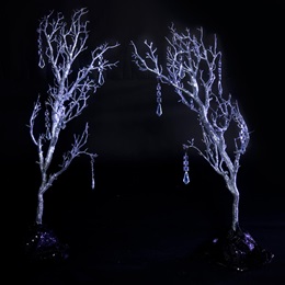 Glitter Gala Silver Branches Kit (set of 2)