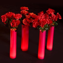 Rosy Rendezvous Vases Kit (set of 4)