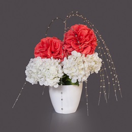 Rose-filled Dreams Short Vase Kit