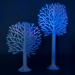 Out of the Woods Blue Trees Kit (set of 2)