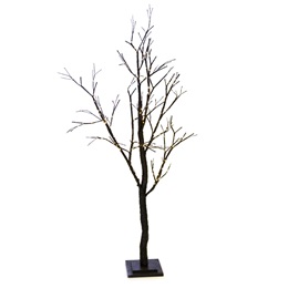 Tall Black Glitter Tree Kit