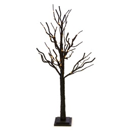 Short Black Glitter Tree Kit
