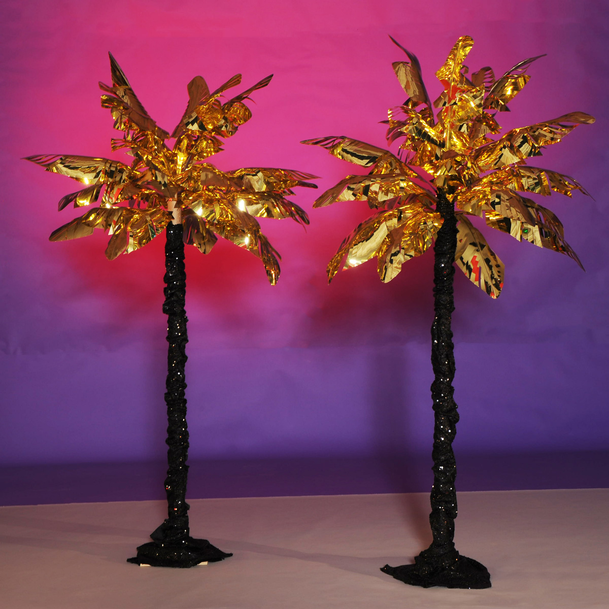 8 ft. 4 in. Glamorous Golden Palm Trees Kit (set of 2) | Anderson's