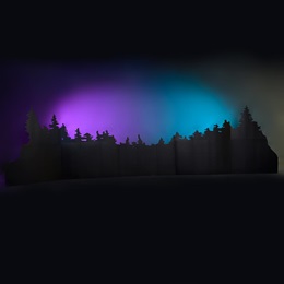 Trees in the Shadows Silhouette Kit