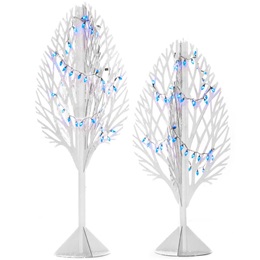White Frost Trees Theme Kit (set of 2)