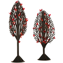 Black Embers Trees Theme Kit (set of 2)