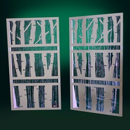 Beguiling Boughs Short Birch Tree Panels (set of 2) Kit
