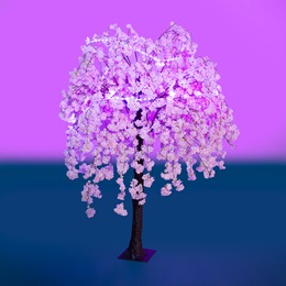 5 ft. 10 in. Lighted Pink Fairy Tale Tree Kit