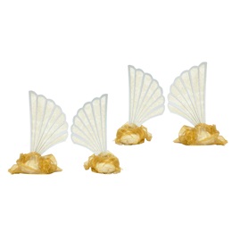 Triton's Treasures Golden Floor Fans Kit (set of 4)