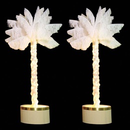 10 ft. 6 in. Lighted Palm Trees Kit (set of 2)