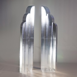 Simple Sophistication Silver Fans Kit (set of 2)