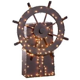 Corrugated Captain's Helm