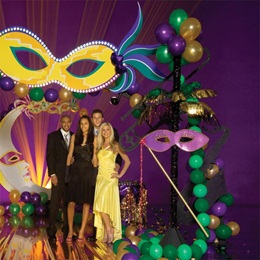 10 ft. The World's A Masquerade Kit (Set of 2)