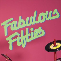Fabulous 50's Sign Kit