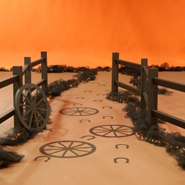 Western Oasis Fencing and Wagon Wheels Kit