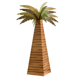 Egyptian Allure Small Palm Tree Kit