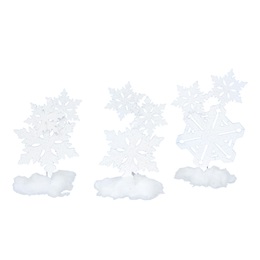 A Few Flurries Snowflake Stands Kit (set of 3)