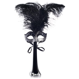 Black Masquerade Centerpiece Kit