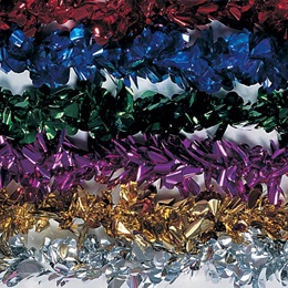 4 in x 24 ft Metallic Festooning - 2/pkg