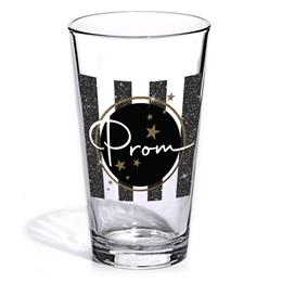 16 oz. Stripes and Stars Prom Pint Glass