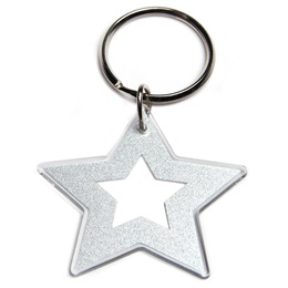 Star Acrylic Key Chain