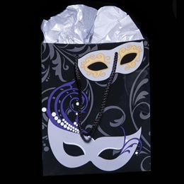 Harlequin Masks Gift Bag
