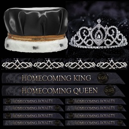 Refined Grace Full-court Homecoming Royalty Set